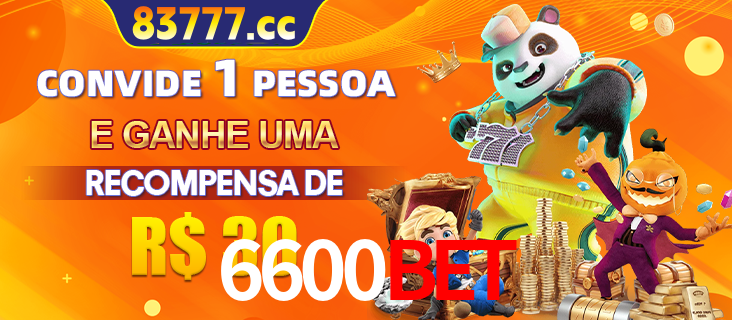 Banner institucional da 6600BET sobre parceria de marcas e criação de uma marca de excelência, apresentando os mascotes de jogos populares como o Fortune Tiger.