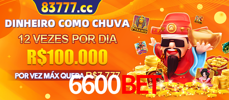 Banner do programa de recompensas Recomende para amigos do 6600BET, detalhando os bônus por convidar amigos, com prêmios que chegam a R$288.888.