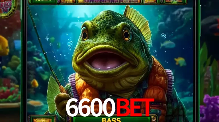 Personagem de peixe pescador do popular jogo de slot com tema de pescaria, uma das emocionantes opções de caça-níqueis para jogar e ganhar no cassino 6600BET.